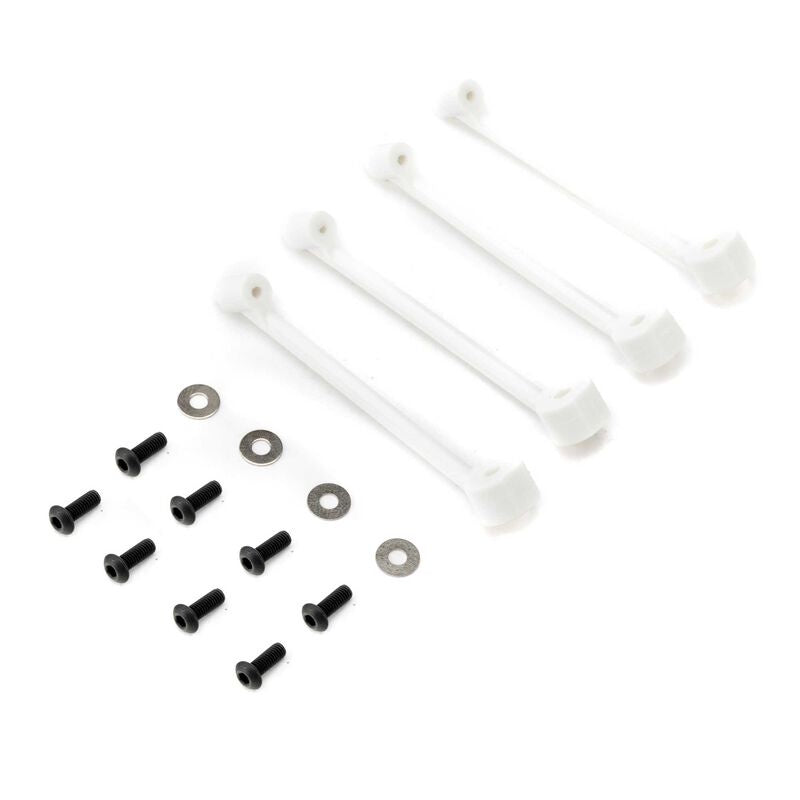 Losi LOS-4254 Support Strut Set White 22S Dirt Late Model
