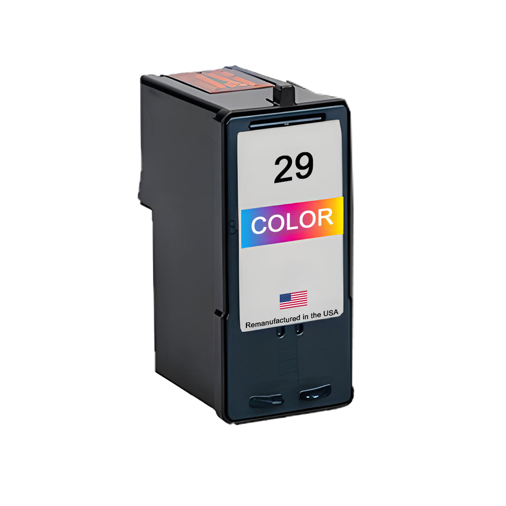 U.S. Remanufactured for Lexmark #29 18C1429 Color Ink Cartridge