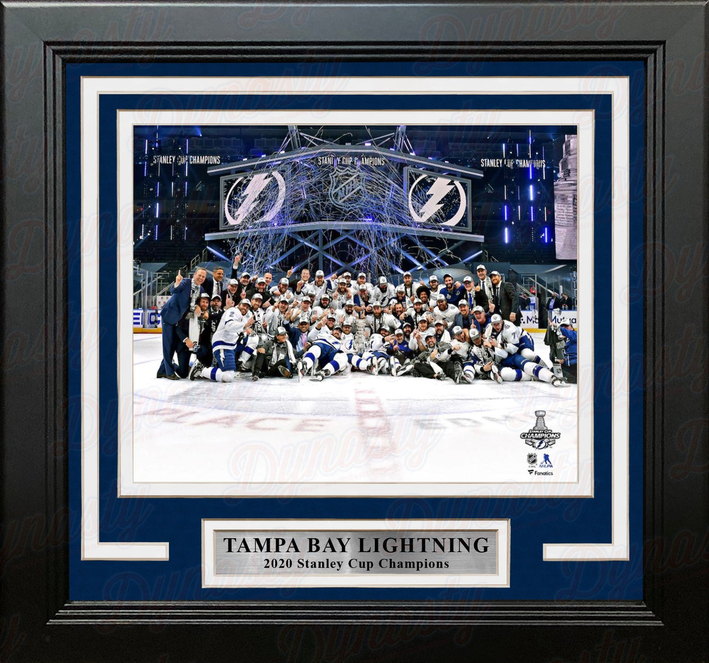 Tampa Bay Lightning 2020 Stanley Cup Champions Celebration 8" x 10" Framed Hockey Photo
