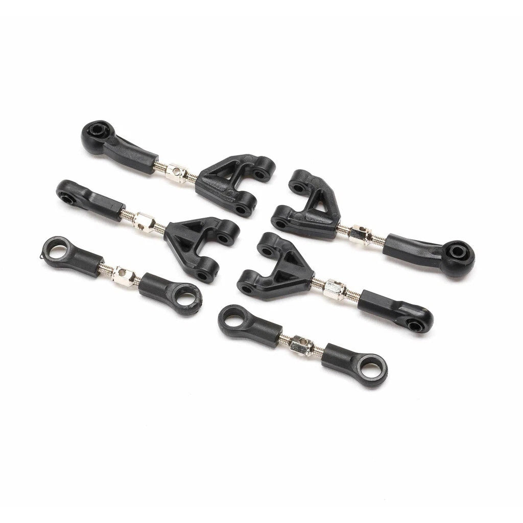 Losi -1923 Adjustable Camber & Steering Link Set: NAS GROM