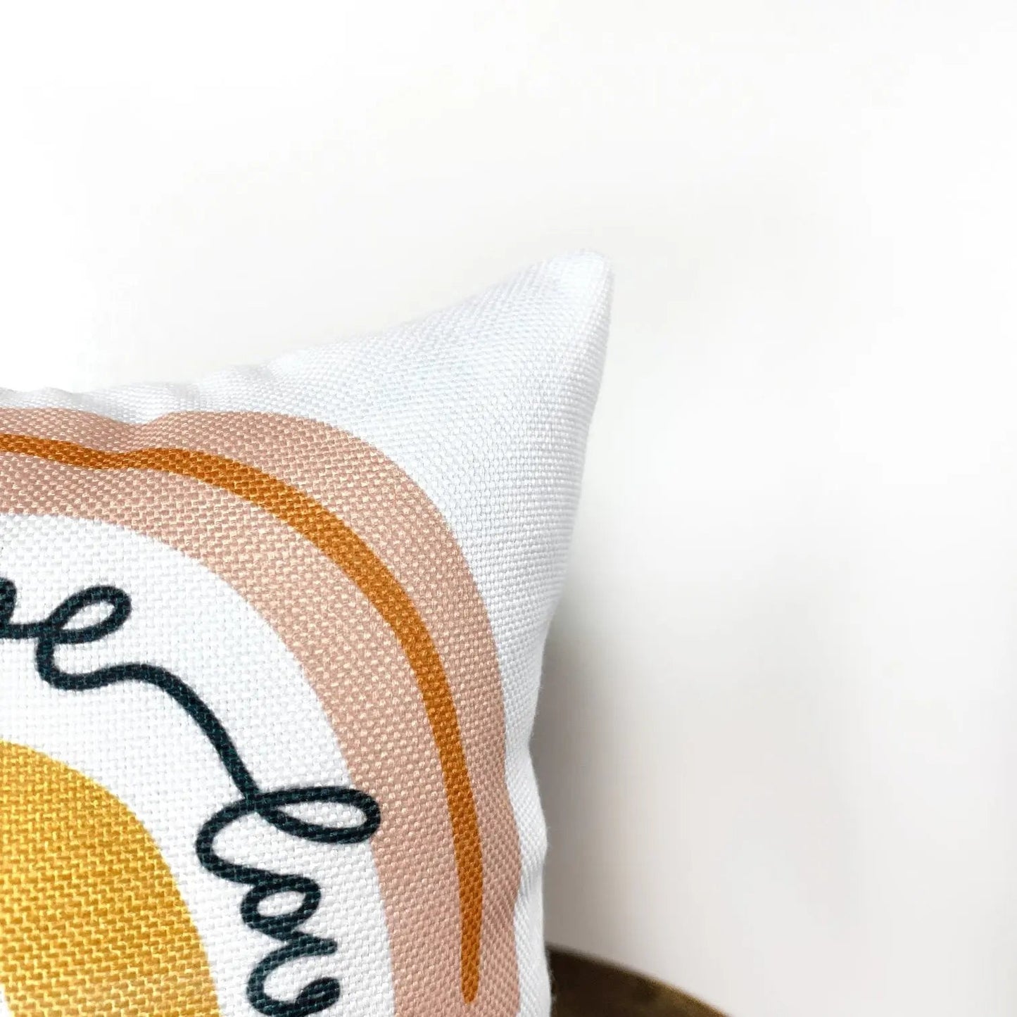 Love Rainbow Raindrop | Throw Pillow Cover | Baby Nursery Decor | Baby Shower Decorations | Nursery Pillow | Gift Ideas by UniikPillows