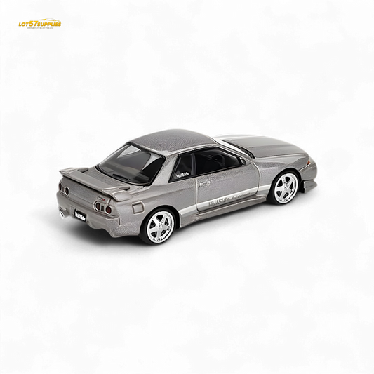 Mini GT Nissan Skyline GT-R R32 Veilside Combat Grey 1:64