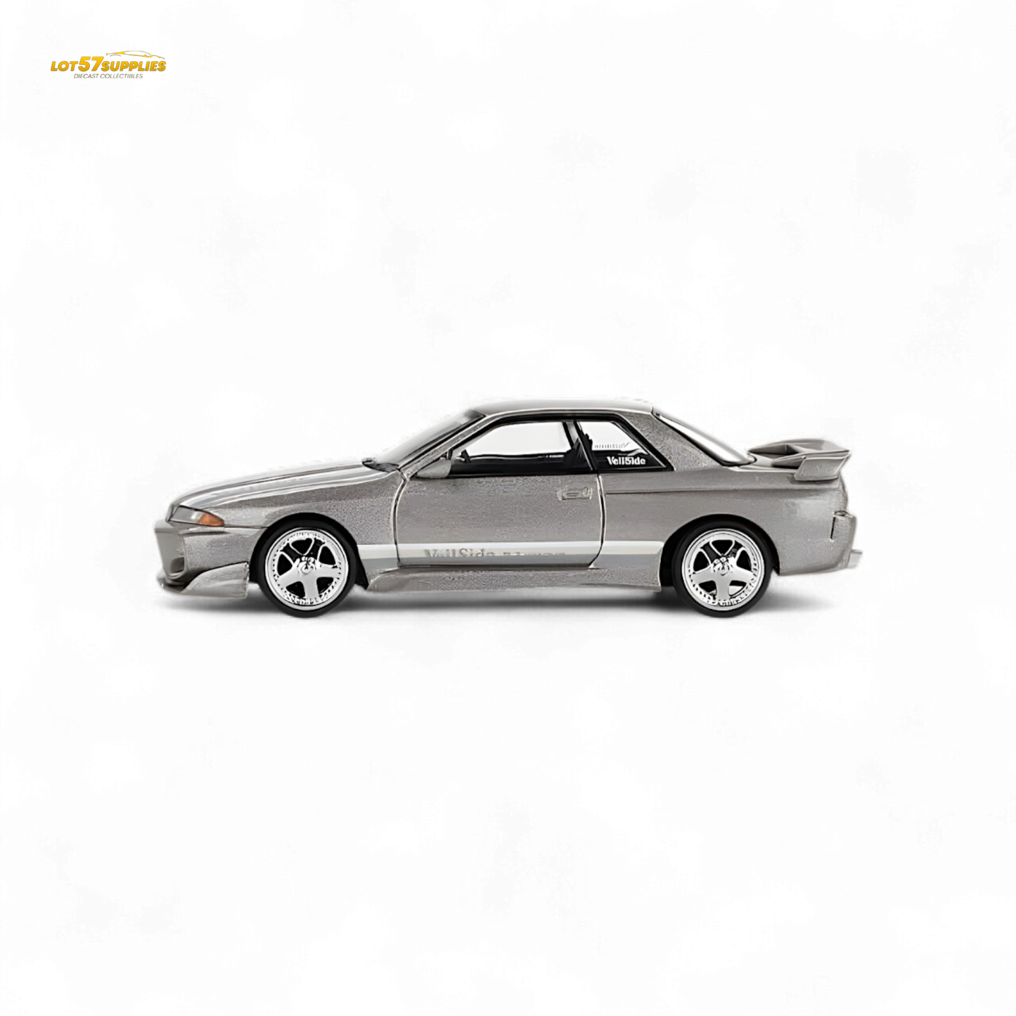 Mini GT Nissan Skyline GT-R R32 Veilside Combat Grey 1:64