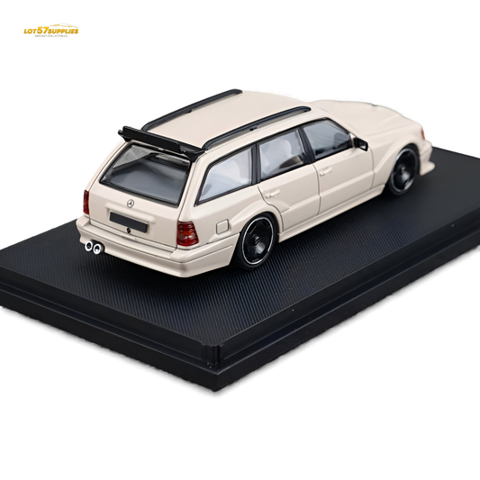 Mortal Mercedes-Benz S124 Milk Tea Color 1:64