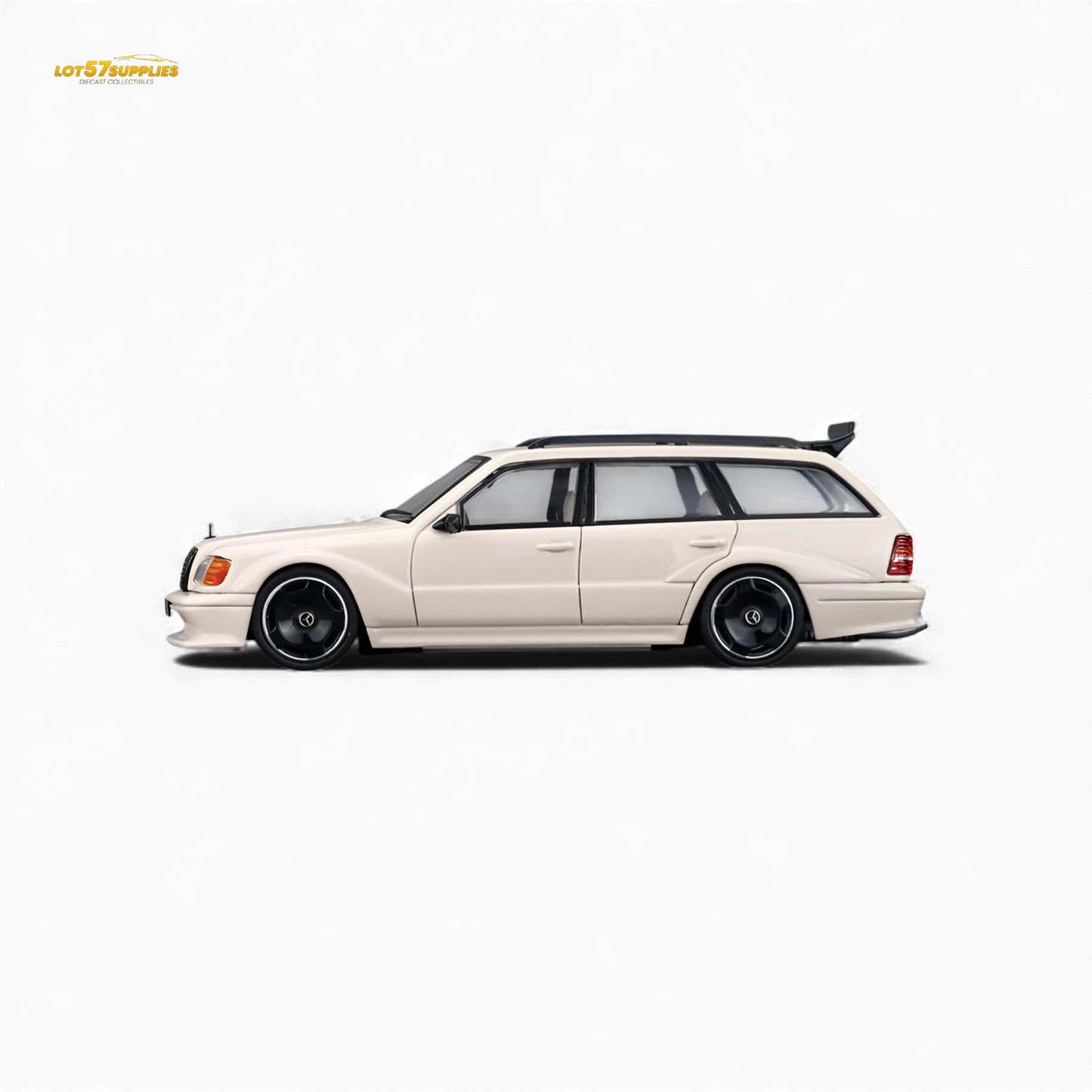 Mortal Mercedes-Benz S124 Milk Tea Color 1:64