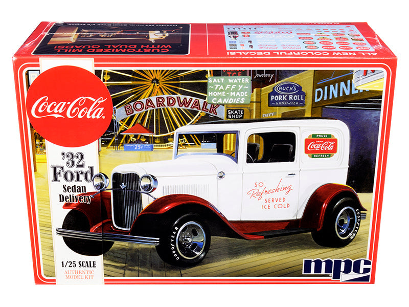Skill 3 Model Kit 1932 Ford Sedan Delivery "Coca-Cola" 1/25 Scale Model by MPC free shipping USA