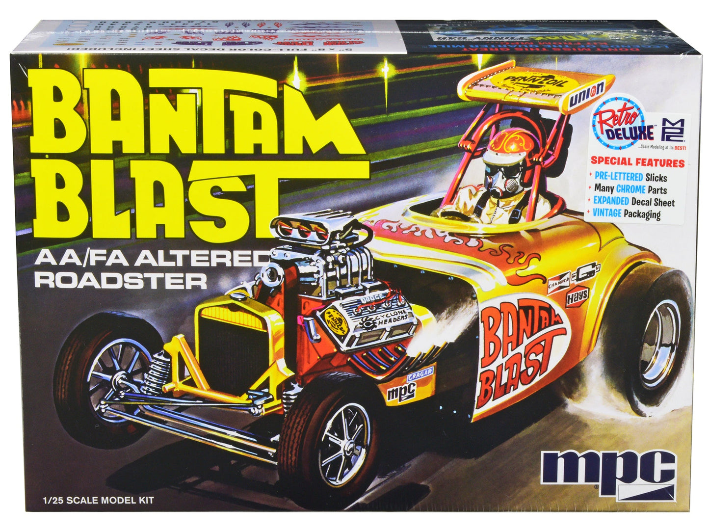 Skill 2 Model Kit "Bantam Blast" AA/FA Altered Roadster/Dragster 1/25 Scale Model by MPC free shipping USA