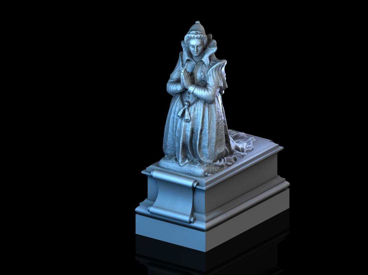 Adrian-3DP4U - Statues - 28mm