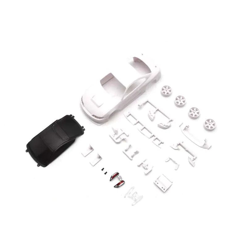 Kyosho MZN229 NISSAN SILVIA S15 White Body set w/rim