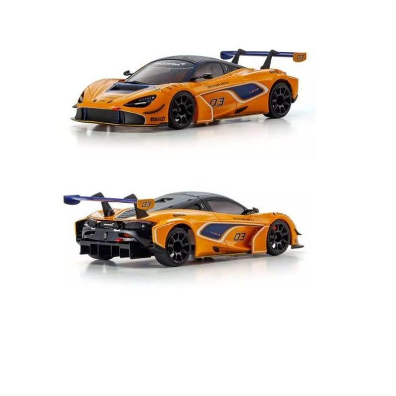Kyosho MZP255OR McLaren 720S GT3 #03 Orange Auto Scale Body Mini-Z