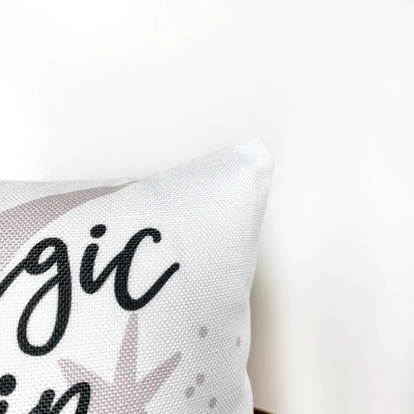 Magic is in You Moon and Stars | Throw Pillow Cover | Baby Nursery Decor | Baby Shower Decorations | Nursery Pillow | Gift Ideas by UniikPillows
