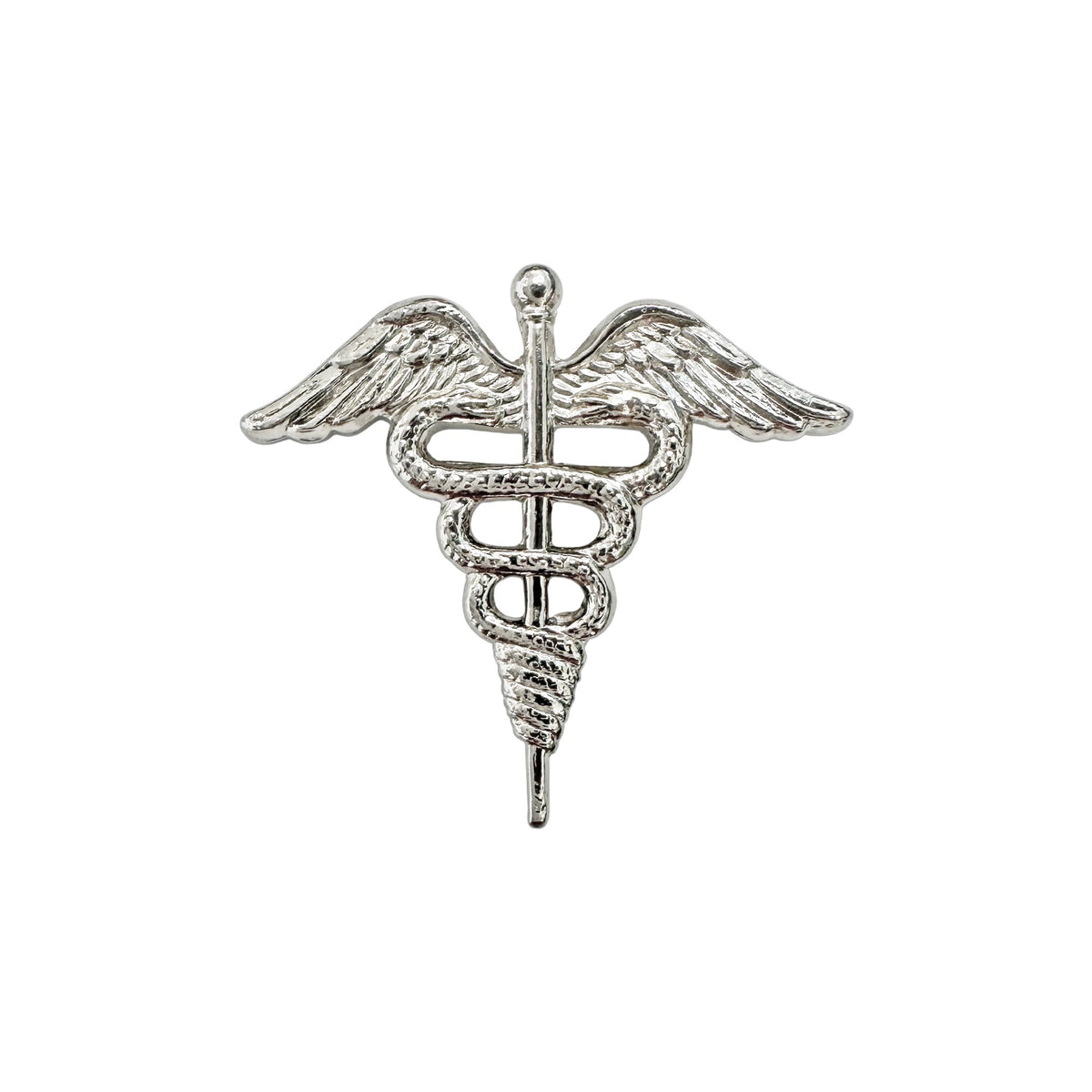 Navy Hospital Caduceus Collar Device STA-BRITE® Pin-on