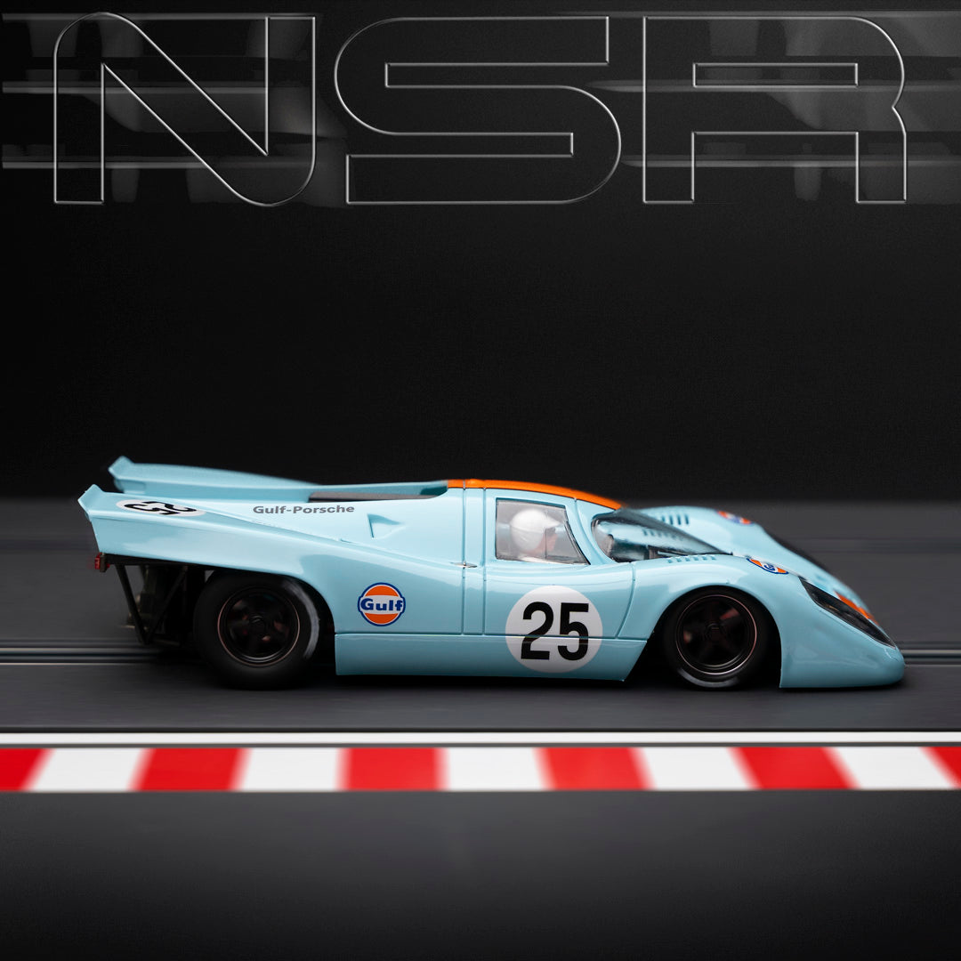 NSR Porsche 917K #25 Gulf 1000km Spa 1970 1/32 Slot Car NSR0417 0417