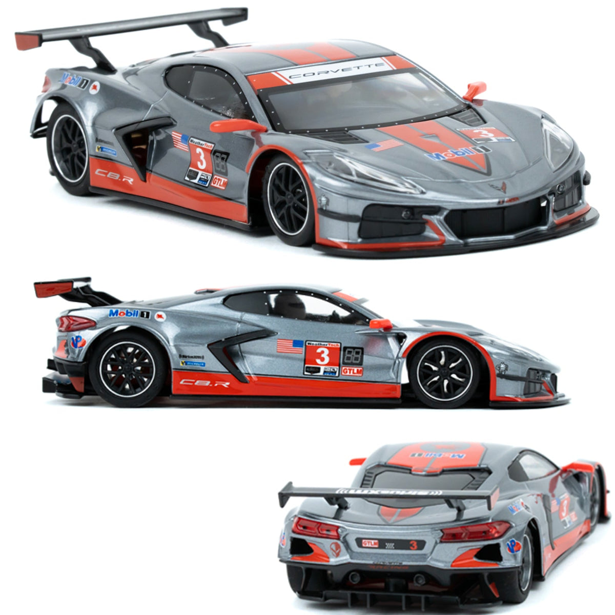 NSR Chevy Corvette C8R GTLM Sebring 12h 2021 Anglewinder 1/32 Slot Car 0622