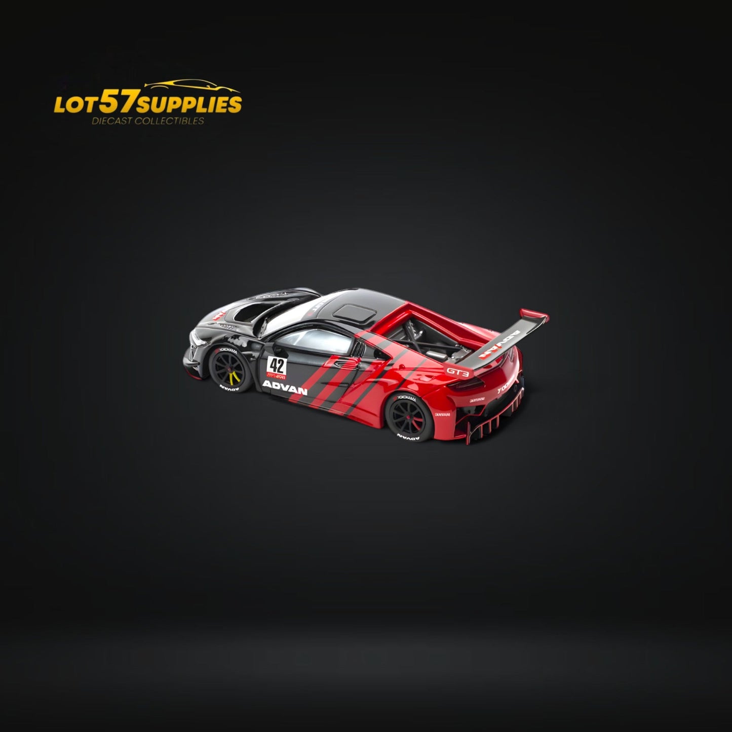 (Pre-Order) Pop Race Honda NSX GT3 EVO22 ADVAN 1:64