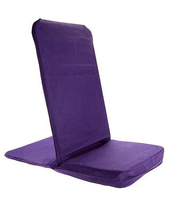 Meditation stackable floor Chair with Back rest - Non folding by OMSutra