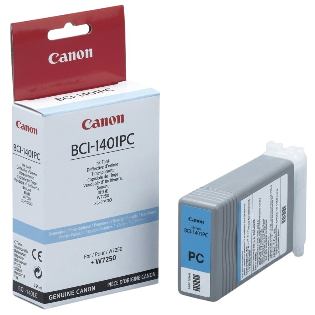 New, Pre-Owned - Canon BCI-1401PC Photo Cyan 7572A001 Ink Tank