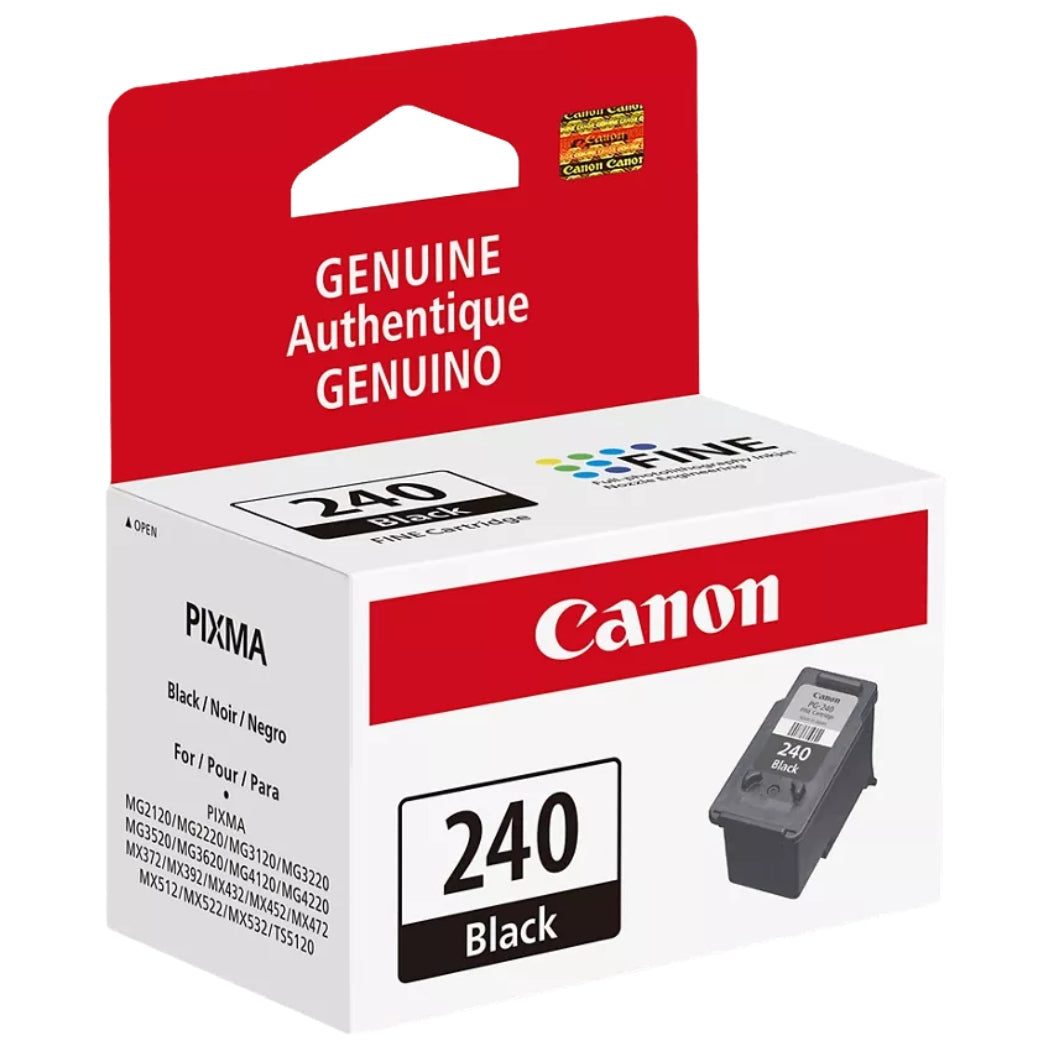 New, Pre-Owned - Canon PG-240 Standard Yield Black Inkjet Cartridge