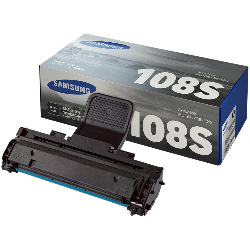 New, Pre-Owned - Samsung MLT-108S Standard Yield Black Toner Cartridge
