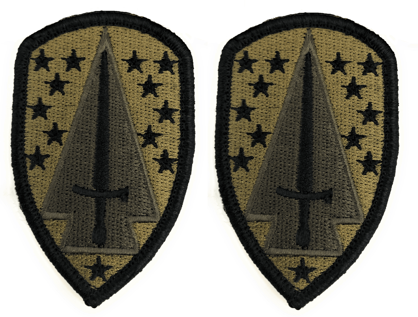 U.S. Army Security Force Assistance Brigade OCP Patch w/ Hook Fastener (pair)