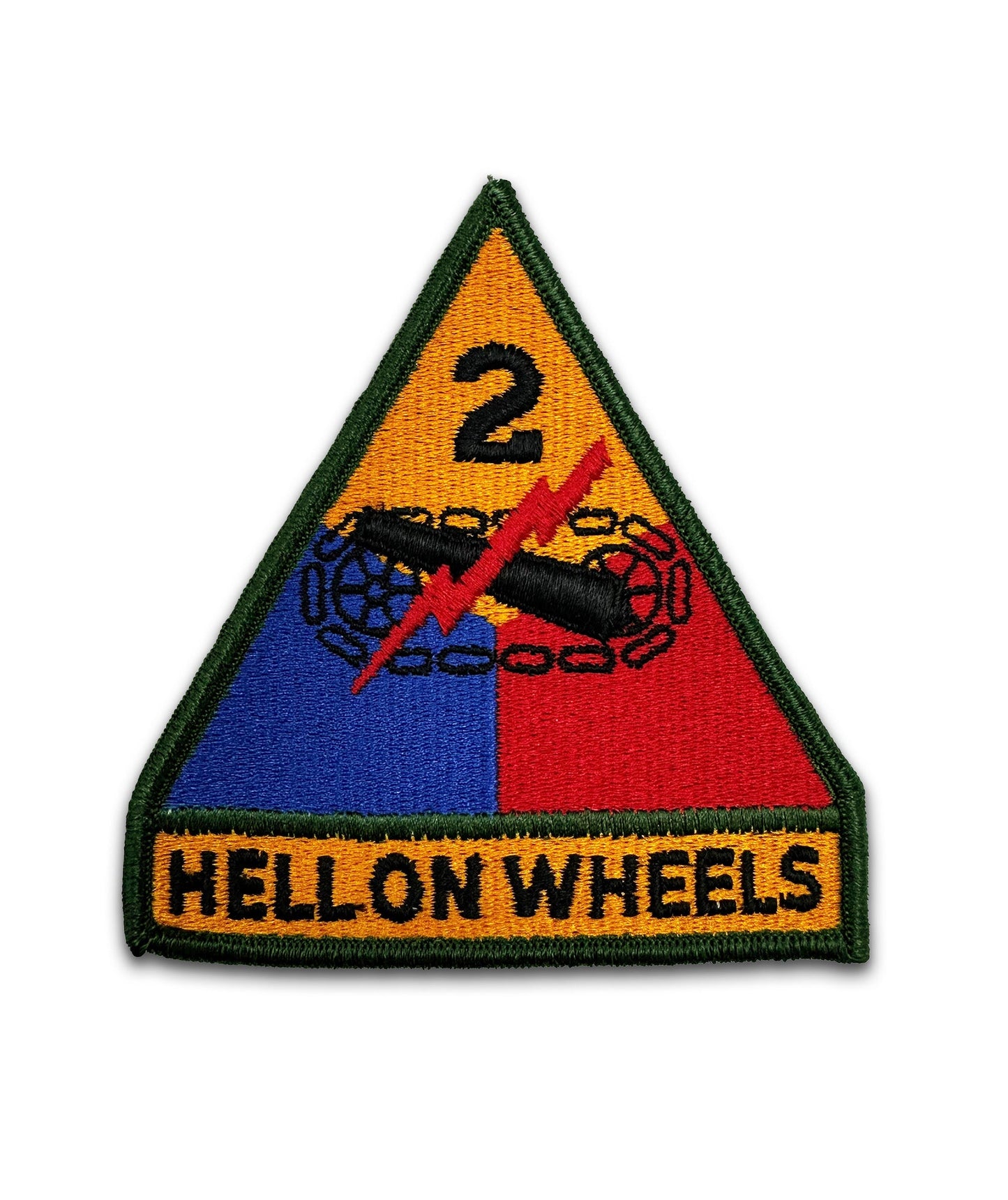 U.S. Army 2nd Armored Division Color Patch (each)