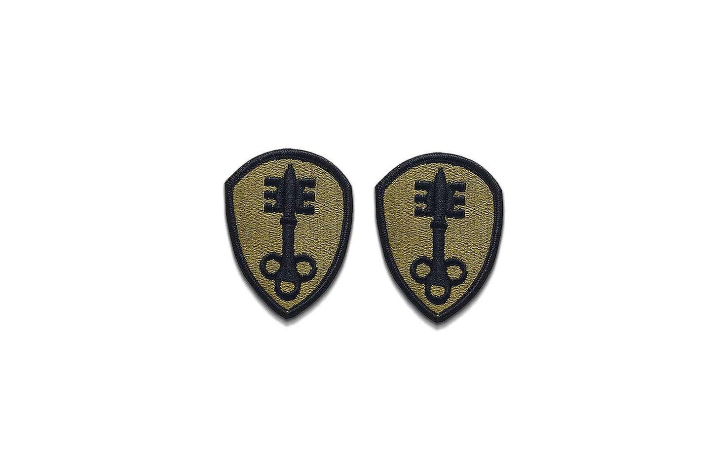 U.S. Army 300th Military Police Command OCP Patch w/ Hook Fastener (pair)