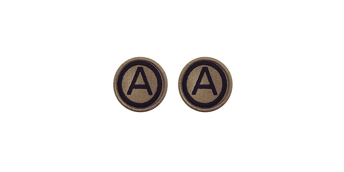 U.S. Army U.S. Army Central (3rd Army) OCP Patch w/ Hook Fastener (pair)