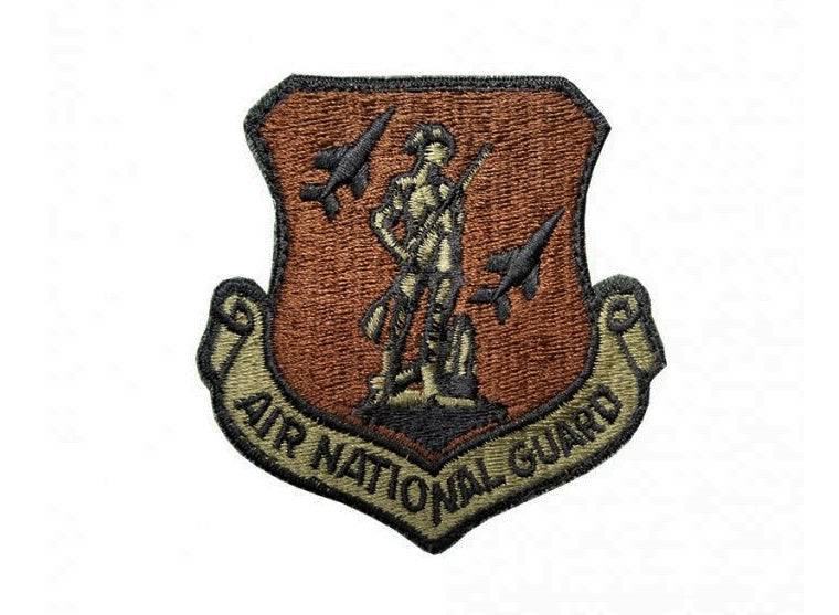 U.S. Air Force Air National Guard OCP Spice Brown Patch with Hook Fastener