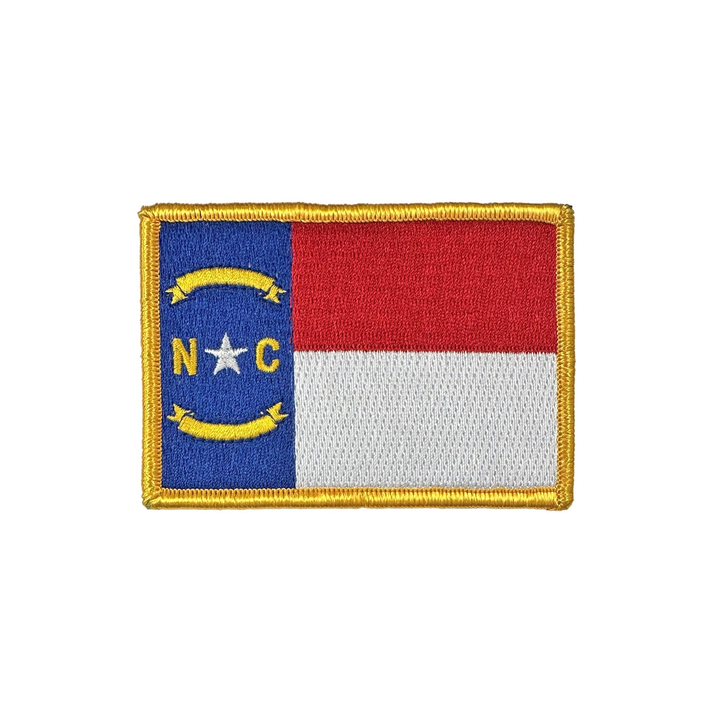 U.S. Army North Carolina USA State Flag Patch Color w/Hook Fastener (each)