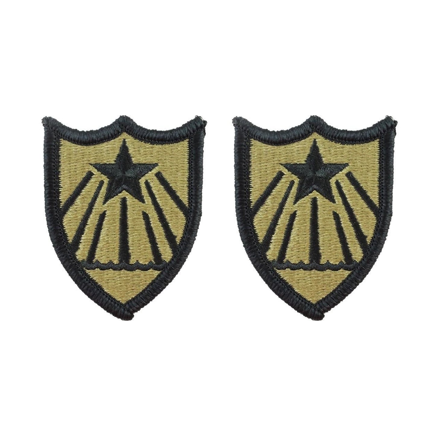 U.S. Army Minnesota National Guard OCP Patch with Hook Fastener (pair)