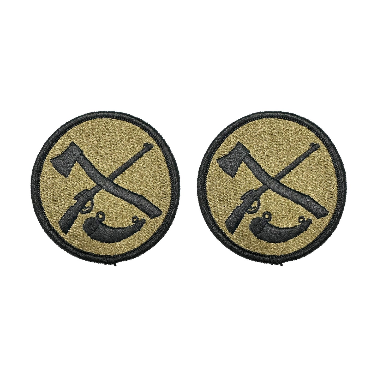 U.S. Army West Virginia National Guard OCP Patch with Hook Fastener (pair)