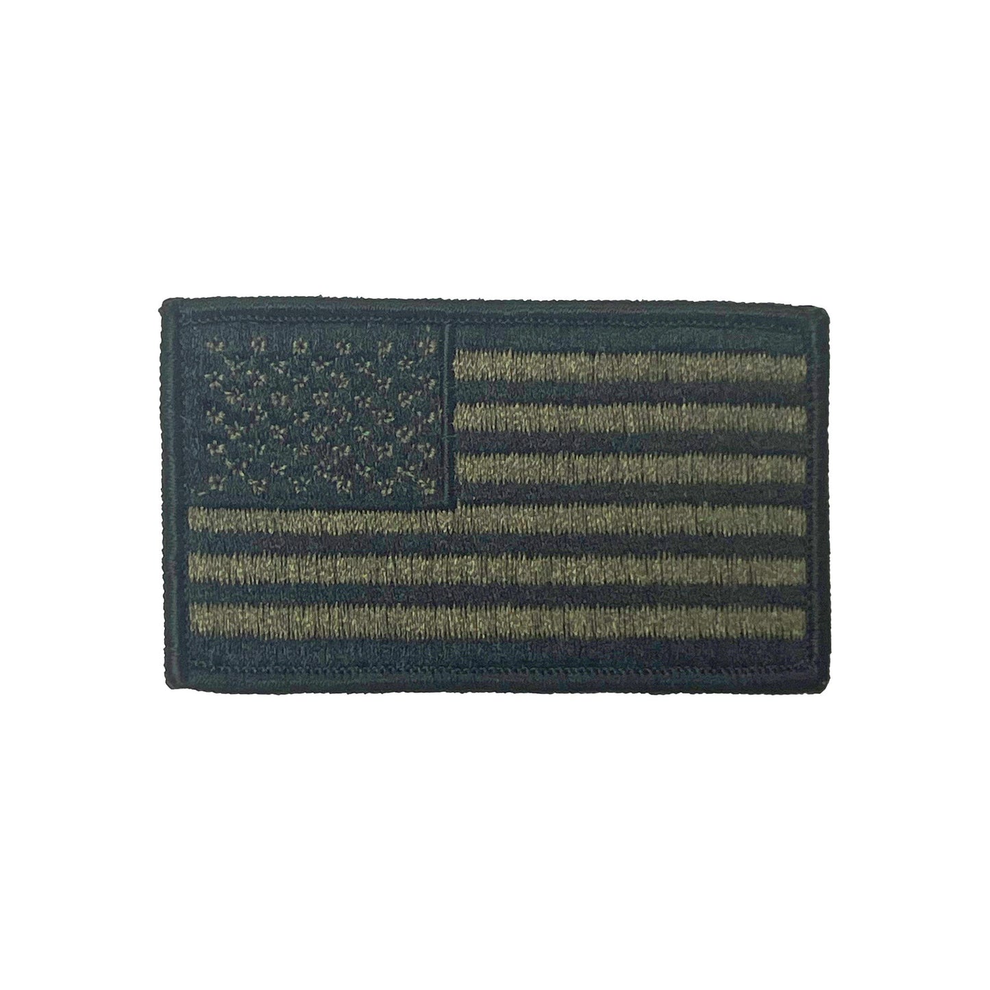 U.S. Army Flag Regular O.D. Black Boarder w/ Hook Fastener (each)