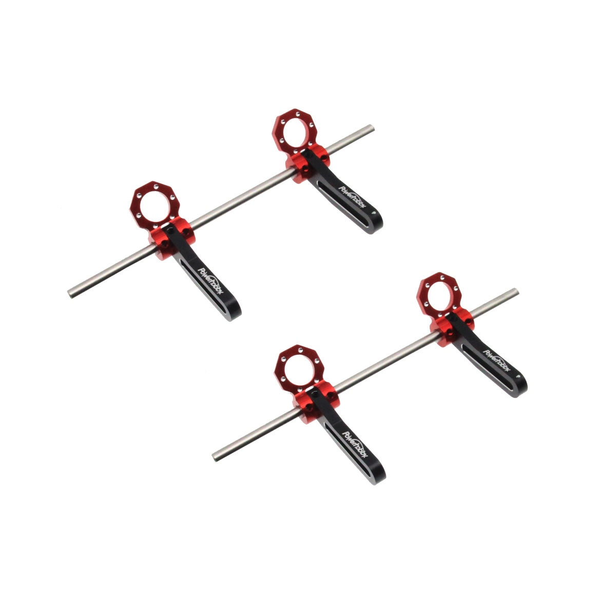 Powerhobby Aluminum Adjustable Front Rear Fairlead Bumpers 1/10 Rock Crawler