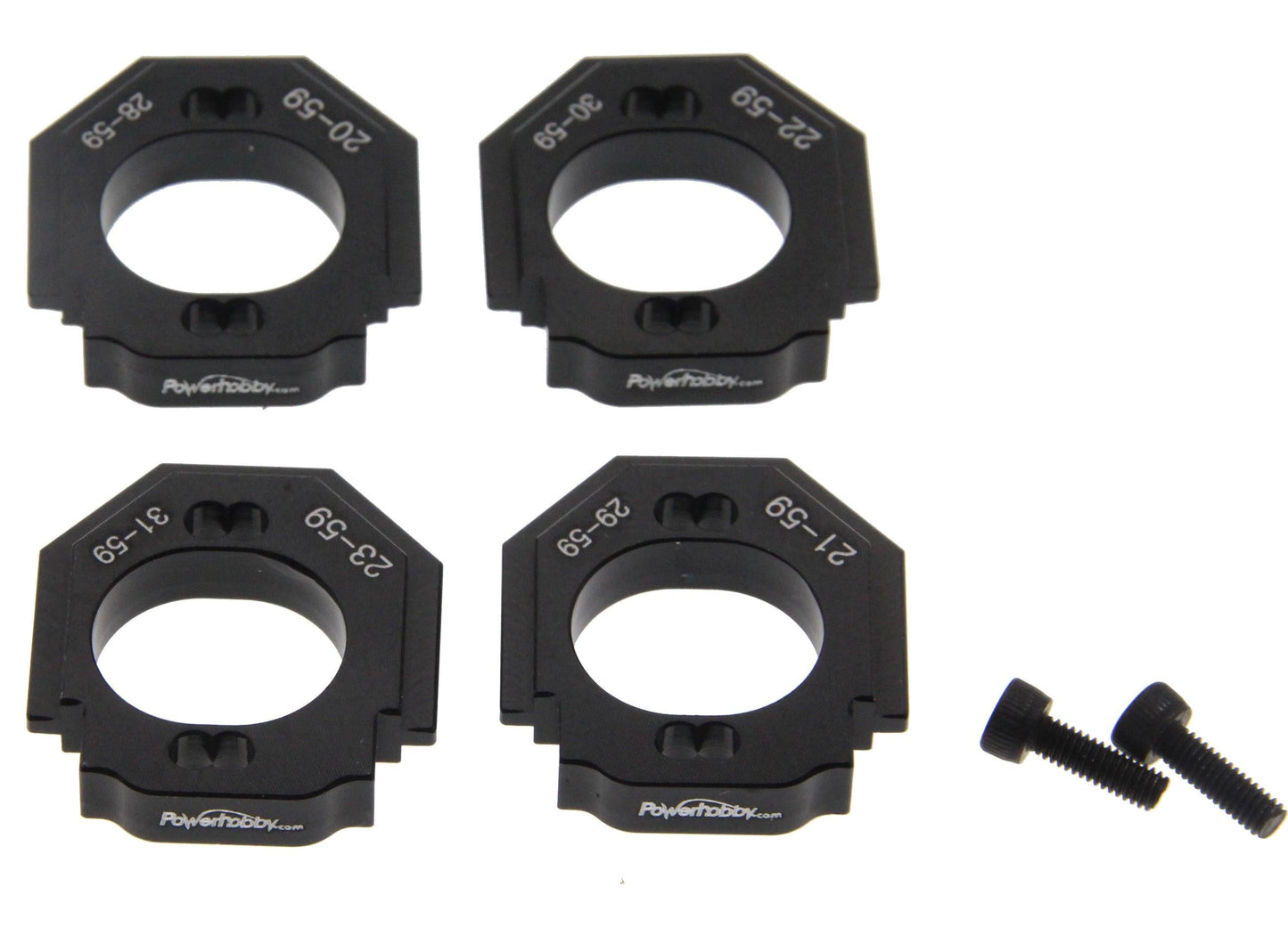 Powerhobby Aluminum Motor Mount 16- 27T Arrma Grom / Losi Nascar