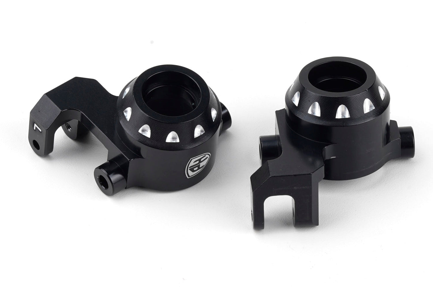 Powerhobby Aluminum Steering Blocks Black FOR Traxxas Slash / Maxx Slash