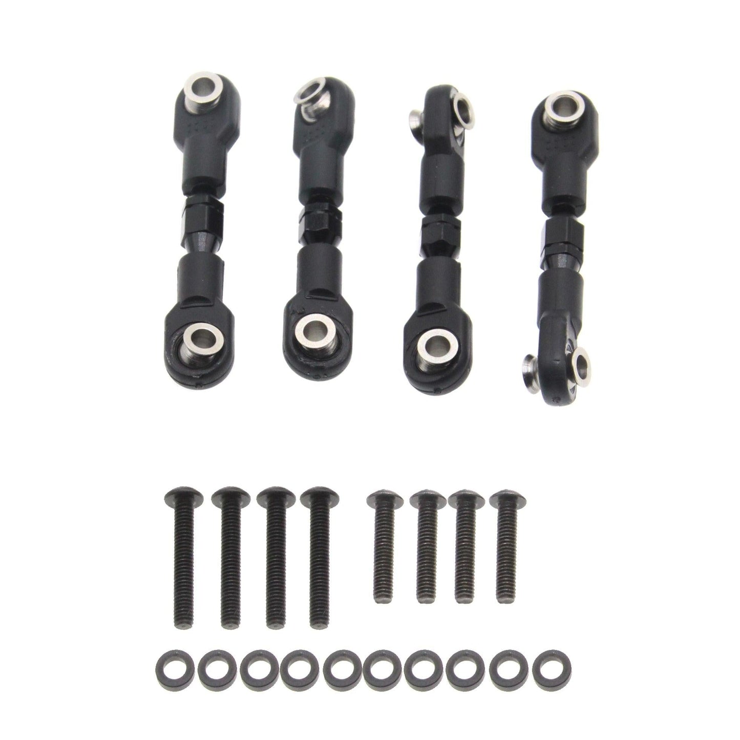 Powerhobby 7075 Aluminum Rod Black FOR Traxxas 4-Tec Drift