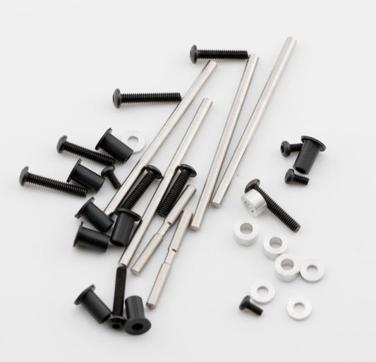 Powerhobby MB Aluminum Adjustable Rear Lower Arms Purple MST RMX 2.5 / 2.0