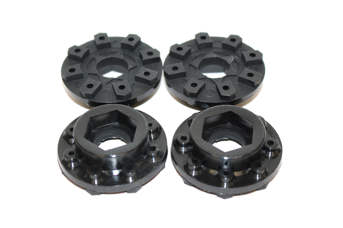 Powerhobby 1/5 XMT Wheel Adapters 24mm Arrma Kraton 8s & Outcast 8s (4)