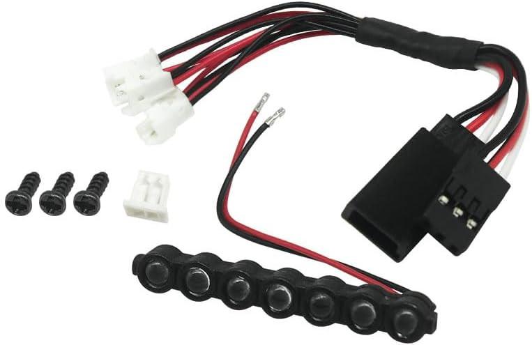 Powerhobby LED Head Lights Bar (White Round ) Axial SCX30 Jeep Wrangler