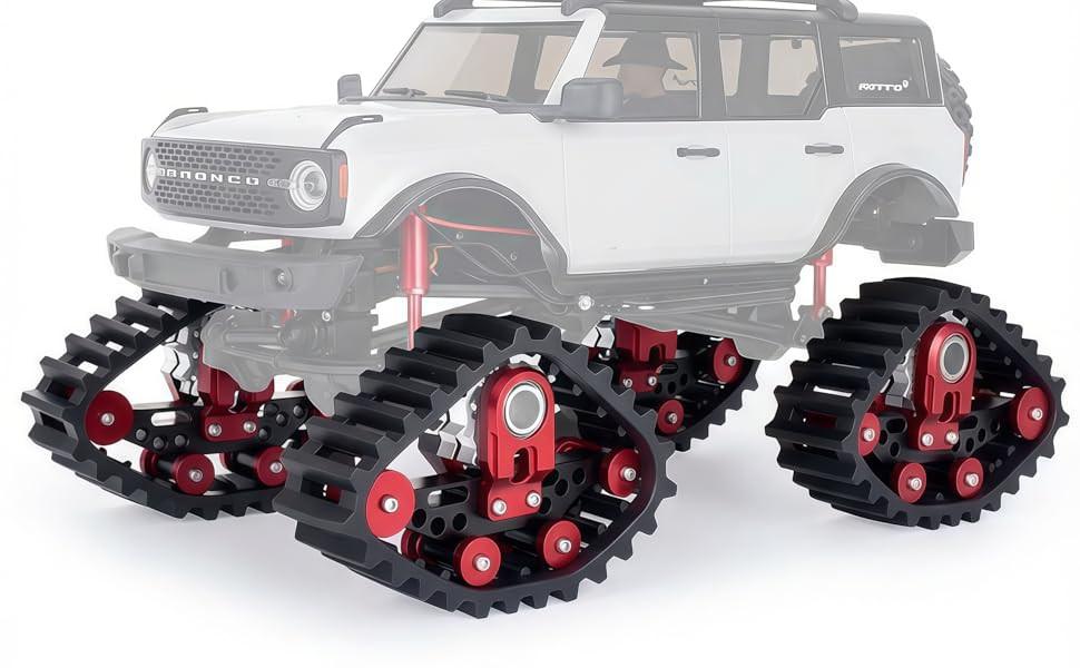 Powerhobby Axial SCX24 Snow Tracks Wheels Set