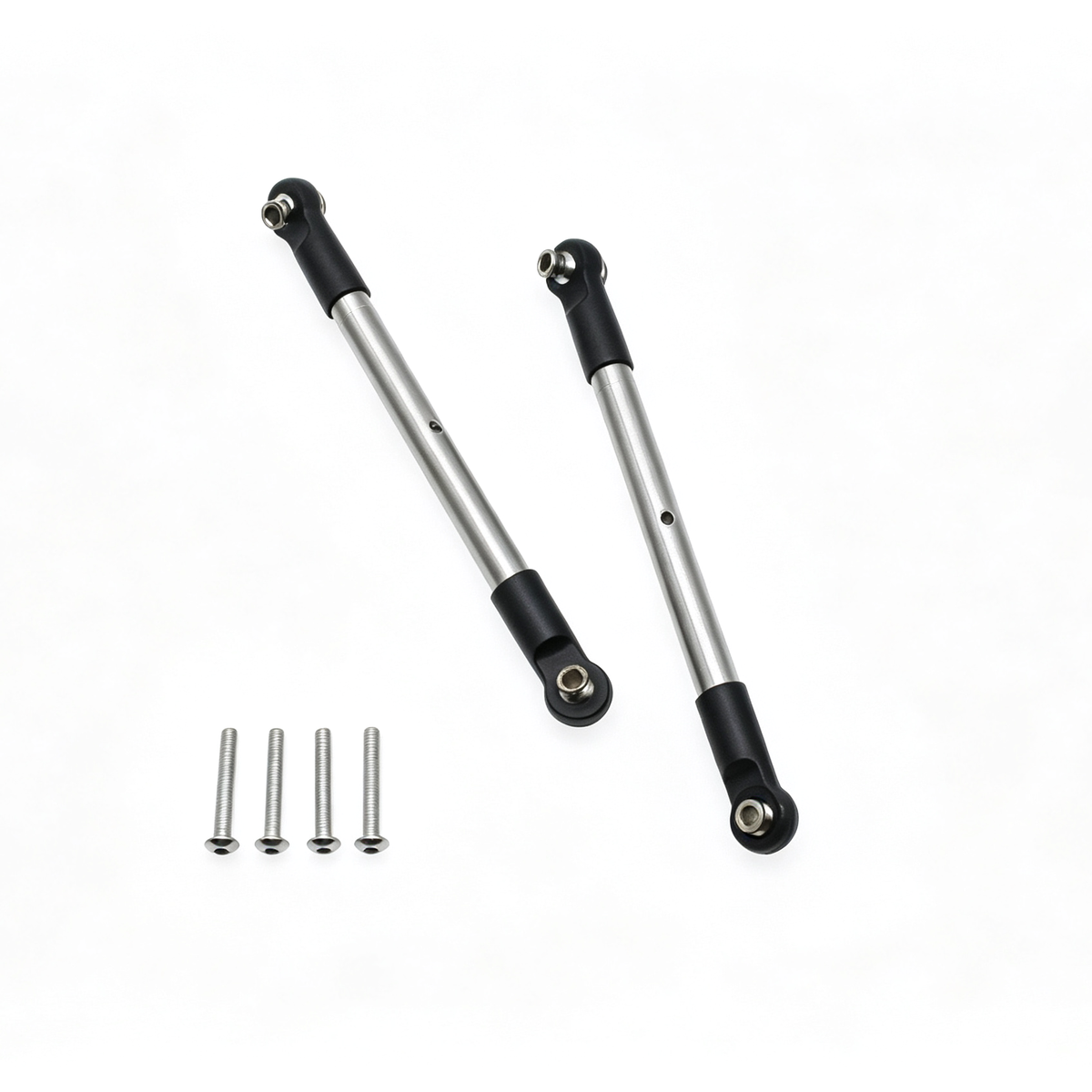 Powerhobby Stainless Steel Front Steering / Rear Adjustable Pull Rod FOR Traxxas Maxx