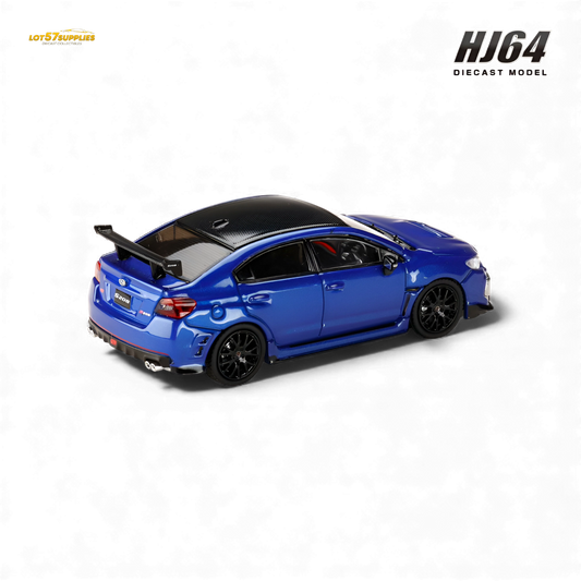 Hobby Japan Subaru S208 WR Blue Pearl 1:64