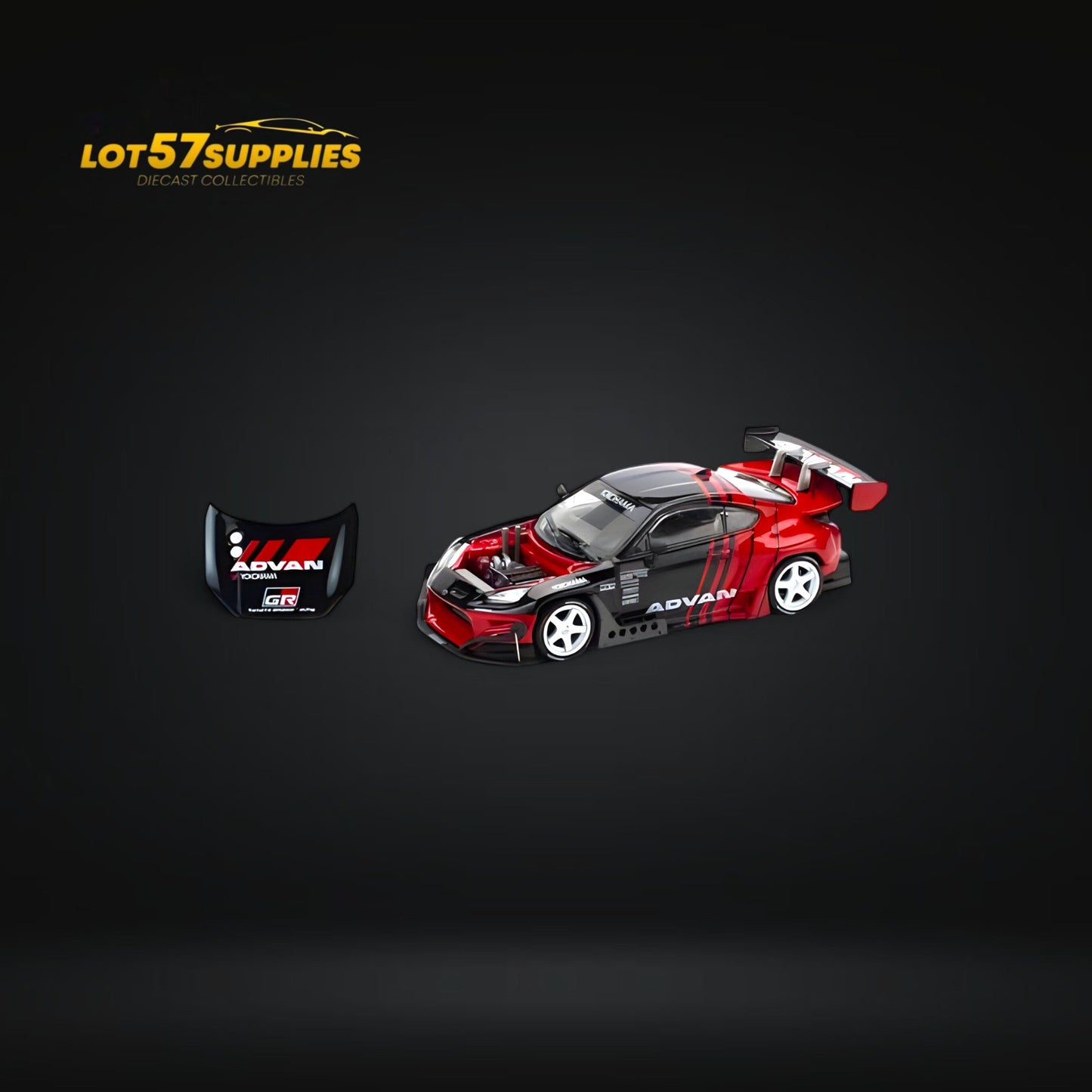 (Pre-Order) PopRace PANDEM GR86 - ADVAN 1:64