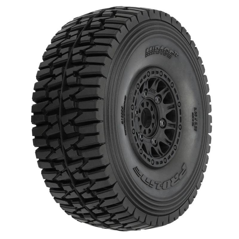 Proline 1022-410 1/7 Mirage TT BELTED F/R Tires MTD 17mm Blk Raid (2): Mojave 6S