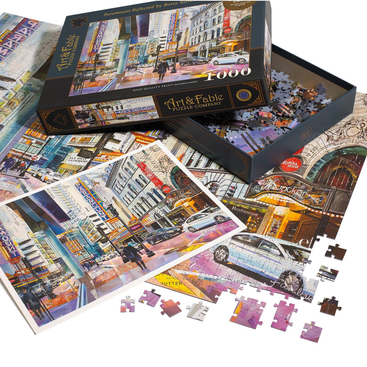 Paramount Reflected 1000 Piece Premium Jigsaw Puzzle Art & Fable