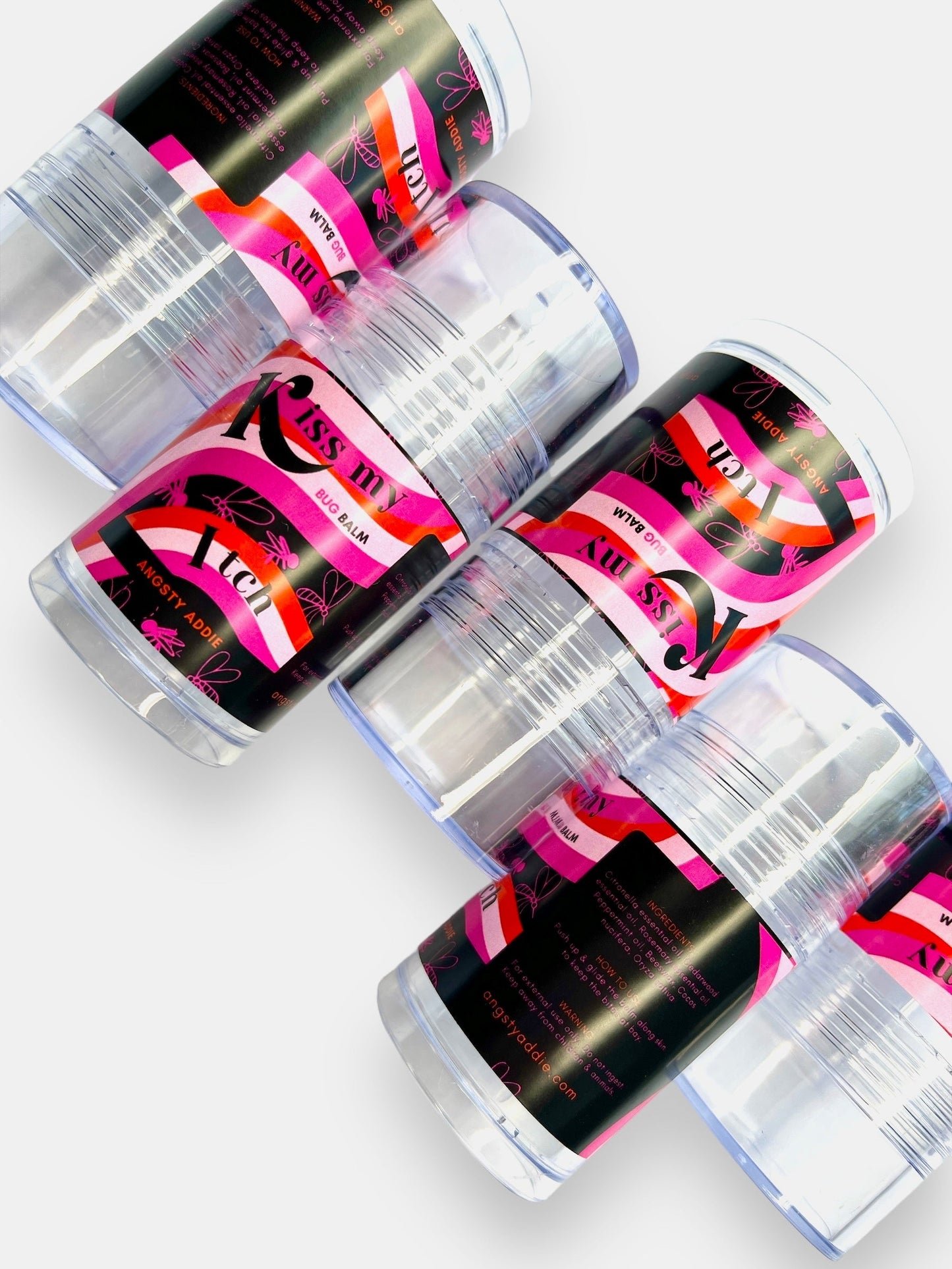 Kiss My Itch all-natural bug repellent balm by Angsty Addie