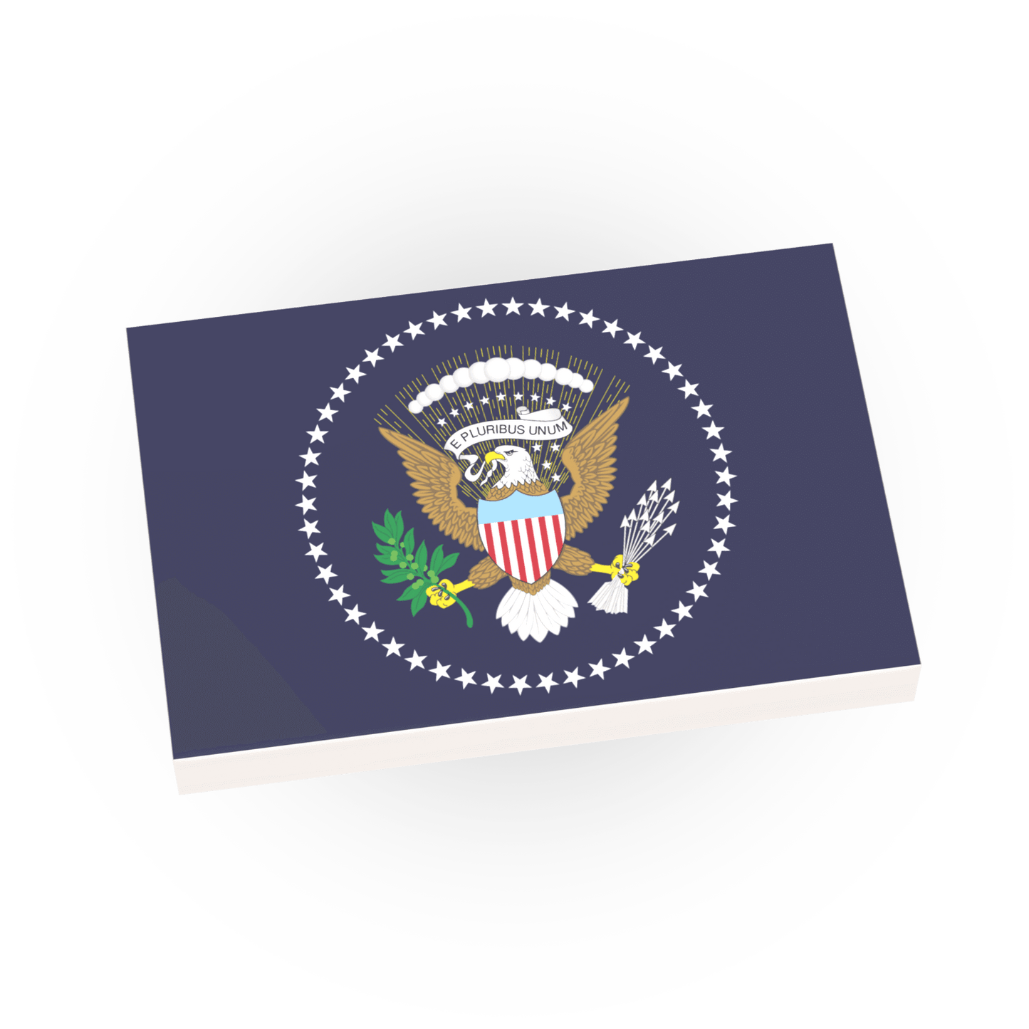 Presidential Flag - United States - Custom Printed 2x3 Tile - Made Using LEGO® Parts