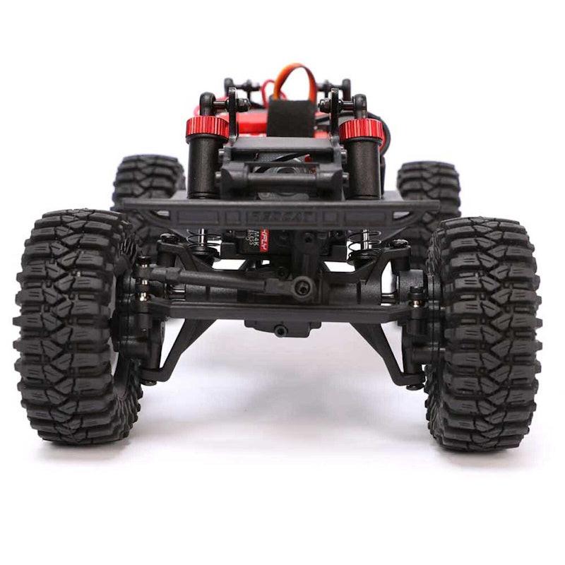Redcat Racing RER31320 1/18 Ascent-18 4x4 Brushed Electric Rock Crawler RTR, Red