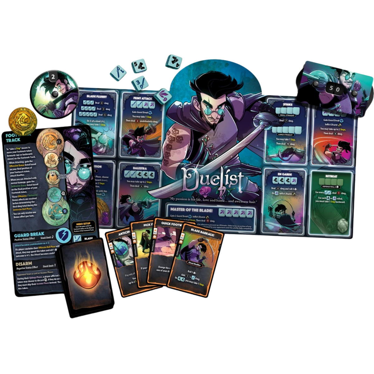 Dice Throne: Hero Pack - Duelist