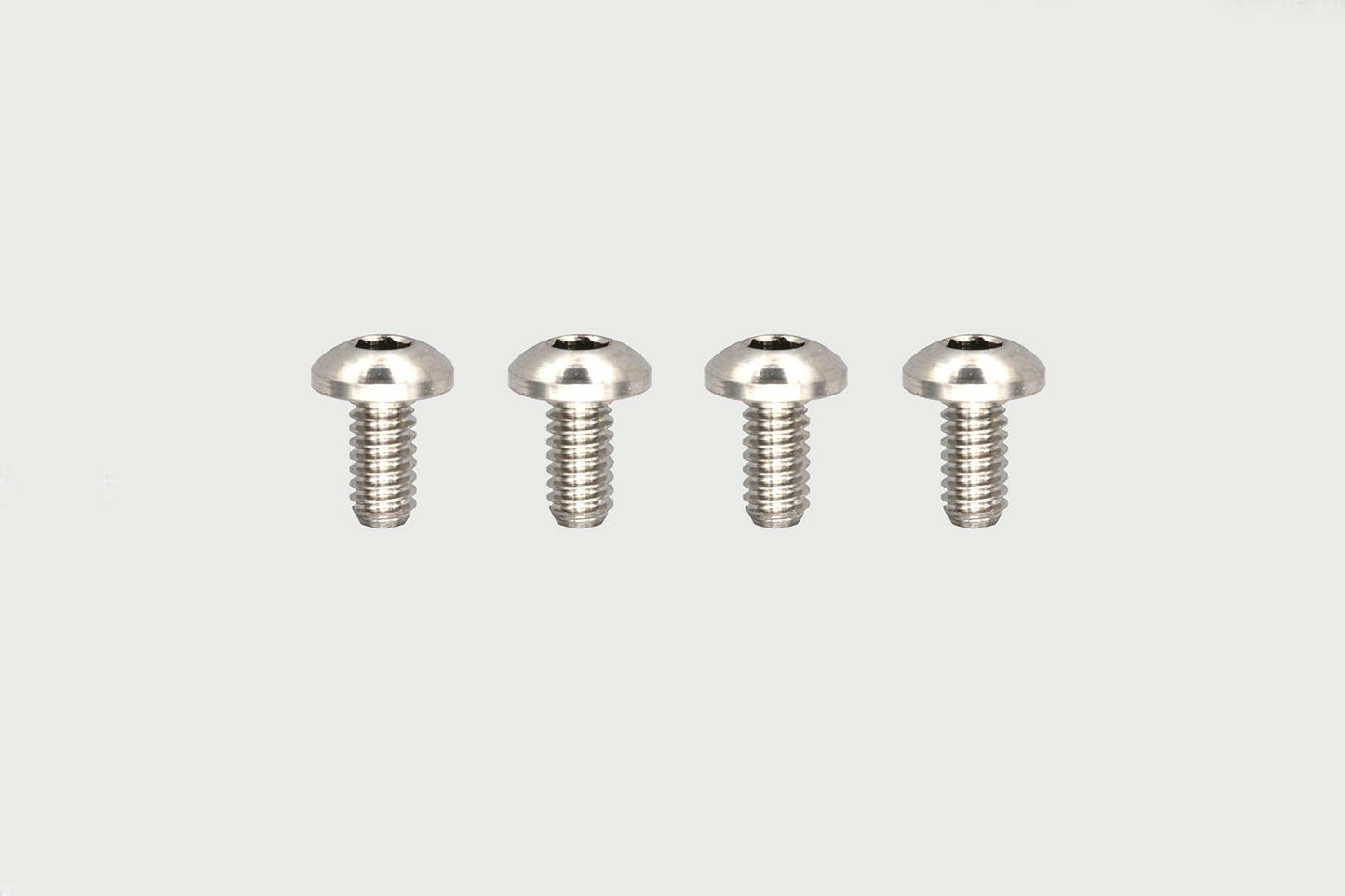 RP-110-04A Racing Performer M2x4mm Precision Machined Titanium Button Head Socket Screws